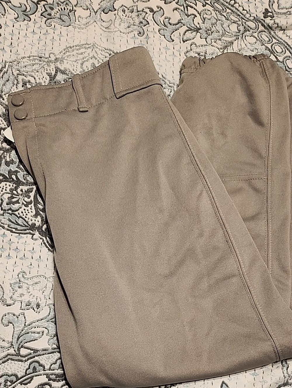 Kids Tan Jogger Sweatpants - Relaxed Fit